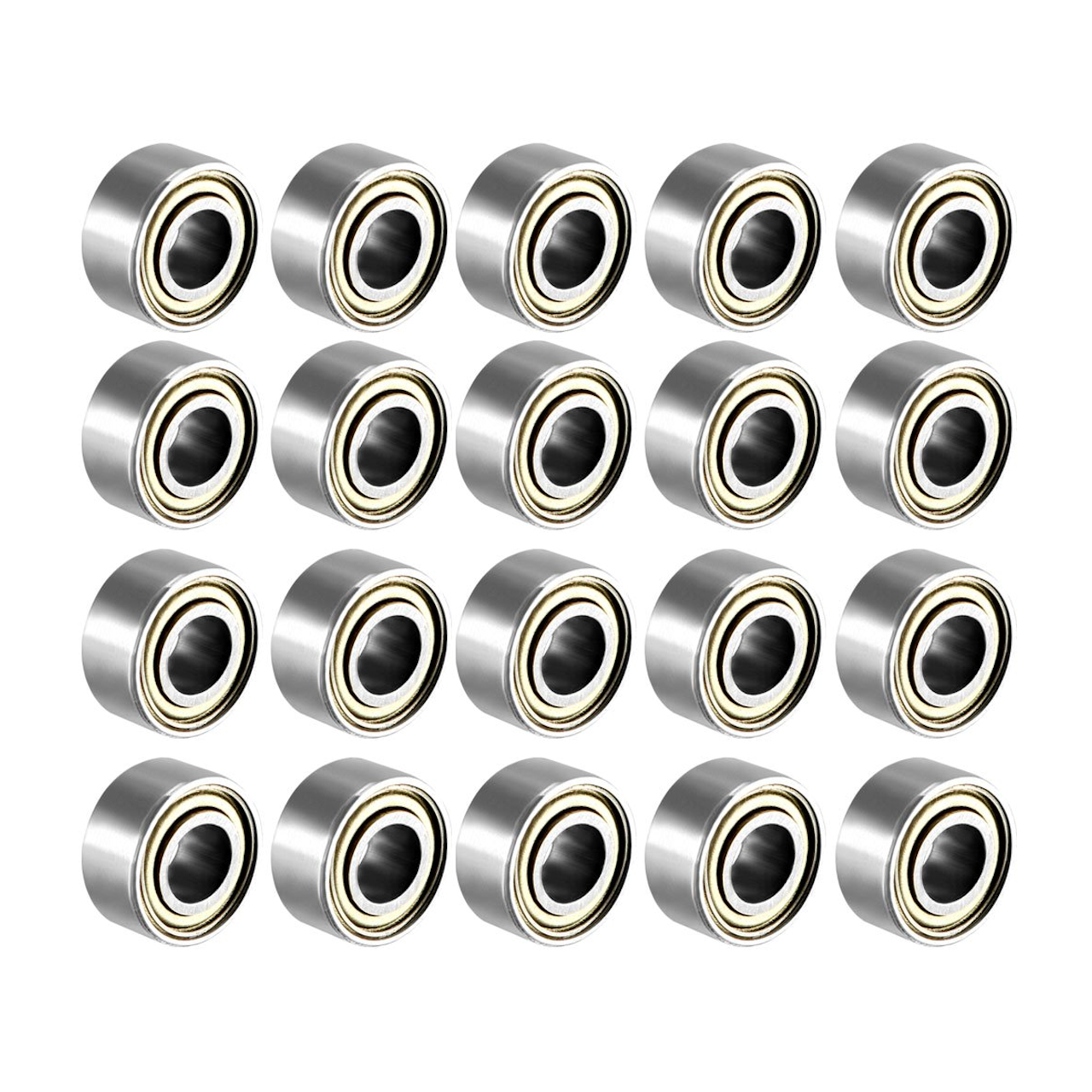 20 Pack - 685ZZ Ball Bearing 5mm x 11mm x 5mm Double Shielded 685-2Z Deep Groove Bearings, Carbon Steel