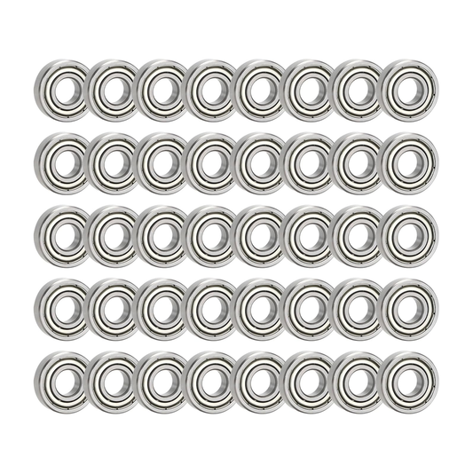 40 Pack - 693ZZ Deep Groove Ball Bearing Double Shield 693-2Z, Carbon Steel Bearings,3mm x 8mm x 4mm